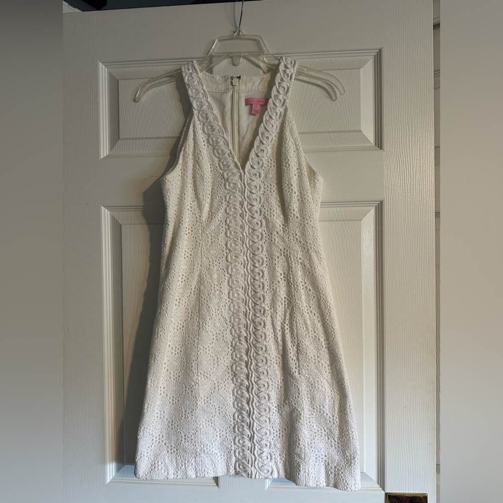 Lilly Pulitzer White Eyelet Mini Dress